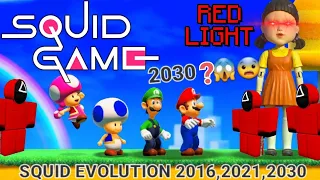 ||Squid game Evolution 😨😱||Evolution 2016,2021,2030,🥴 2030 wala evolution nhi dekhna😵🤯 #shorts