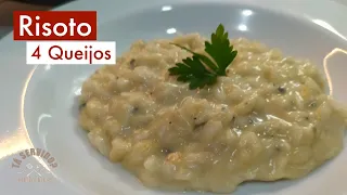 Risoto Quatro Queijos - RECEITA PRÁTICA E DELICIOSA #TáServido