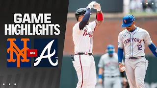 Mets vs. Braves Game Highlights (4/11/24) | MLB Highlights