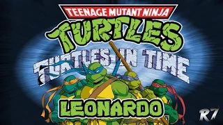 Teenage Mutant Ninja Turtles: Turtles in Time | Arcade | Longplay | Leonardo | HD 720p 60FPS