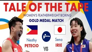 Full fight Nesthy petecio VS irie Sena ng Japan