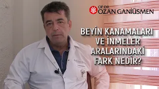 Beyin Kanaması ve İnme Nedir? Farkları Nedir? Nasıl Anlaşılırlar? Op. Dr. Ozan Ganiüsmen