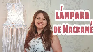 Lámpara de Macramé paso a paso en Español