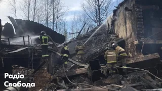 Россия: последствия взрыва на пороховом заводе, живых не выявили