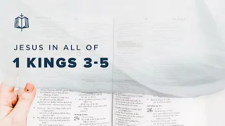 1 Kings 3-5 | Solomon Asks for Wisdom | Bible Study