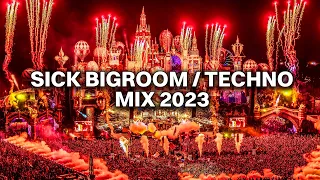 Sick BigRoom Techno Drops 2023 | Mainstage Madness Mix - EDM Ultimate Festival Mix, Party Techno Mix