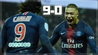 Paris Saint Germain vs Guingamp | 9-0 | Goals HD