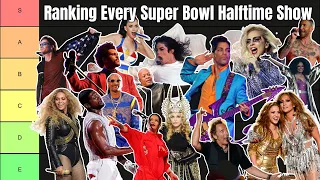 Super Bowl Halftime Show Tier List Ranking (1993- 2024)