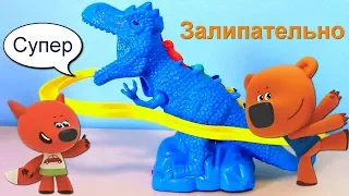 ОБЗОР ИГРУШКИ из Фикс Прайс Музыкальная горка Динозавр для детей