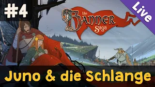 #4: Juno & die Schlange ✦ Let's Play The Banner Saga 1 (Livestream-Aufzeichnung)