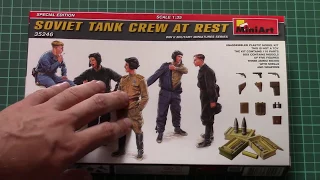 Miniart 1/35 Soviet Tank Crew at Rest (35246) Review