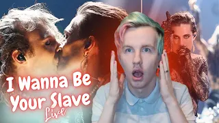 POLSAT SUPERHIT FESTIWAL 2021: MANESKIN - I WANNA BE YOUR SLAVE *LIVE* // REACTION