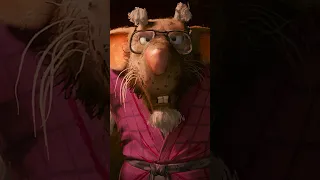 Jackie Chan Voices Splinter in NEW TMNT Movie 🐀 | Mutant Mayhem #Shorts