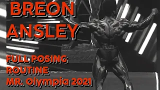 Breon Ansley Olympia 2021 Full Posing Routine