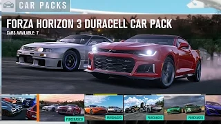 *NEW FORZA HORIZON 3 | DURACELL CAR PACK