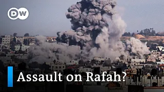 Israeli forces announce plan to advance towards Rafah | DW News