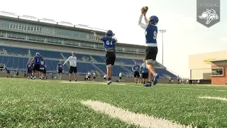 Football Fall Camp - Wide Receivers (08.29.2018)