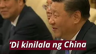 SONA: Xi, pinanindigan na 'di kinikilala ng China ang artbitral award