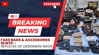 Fake Designer Handbags in New York City!