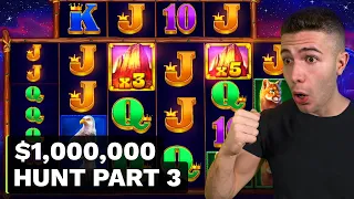 $1080000 BONUS HUNT OPENING - Part 3 🎰 111 Slot Bonuses - Starz Megaways & Land of Zenith