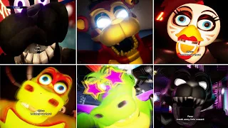 FNAF Security Breach NEW Mods JUMPSCARES COMPILATION