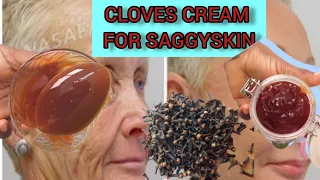 Home made CLOVES CREAM for saggy skin darkspots, wrinkles, acnes./Antiaging.