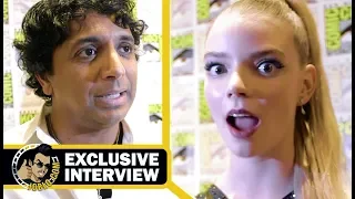 GLASS Exclusive M. Night Shyamalan & Anya Taylor-Joy Interview! (SDCC 2018)