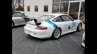 Porsche 911 996 GT3 Cup car Amazing sound