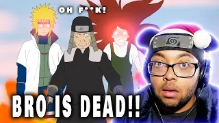 When Hiruzen gets to Heaven! | REACTION!