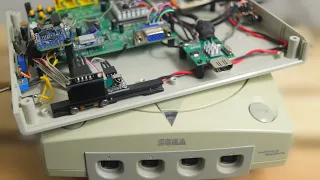 SEGA DREAMCAST  VGA + GBS control I Самая лучшая картинка !