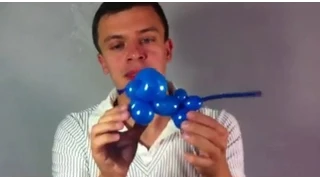 Мышка из воздушного шарика. Mouse balloon. Легков,