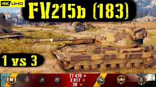 World of Tanks FV215b (183) Replay - 9 Kills 8.4K DMG(Patch 1.7.0)