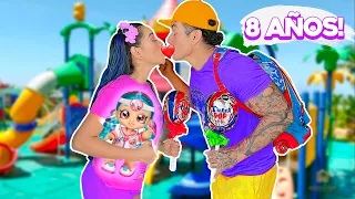 24 HORAS SIENDO NOVIOS NIÑOS 🍭🧸 @KarlaBustillos