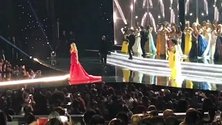crowning the new Miss Universe 2017 audience view