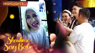 Vice says hello to the Showtime family in the studio | It's Showtime Sexy Babe