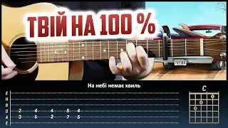 Бумбокс — Твій на 100% (акорди, бій на гітарі)