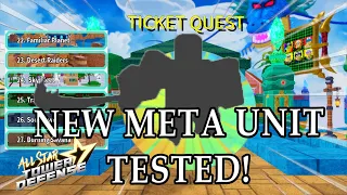 New Meta Unit Tested to the Limit (Must Have!) | Showcase | Roblox All Star Tower Defense