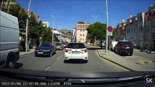 kultura na cestach / bad driving - 42/2021 [dashcam]