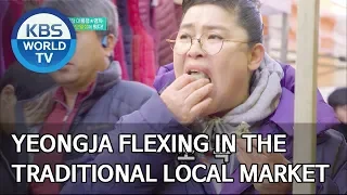 Yeongja flexing in the traditional local market [Stars' Top Recipe at Fun-Staurant/2020.03.02]