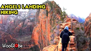 Angels Landing Full Hike Timelapse ||  Zion National Park || Utah || 4K