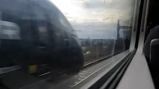 Impressive Acceleration GWR Class 800 Departing Didcot Parkway