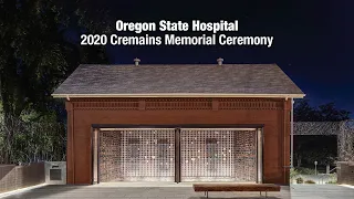 Oregon State Hospital 2020 Cremains Memorial