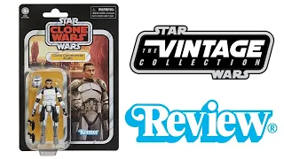 Hasbro The Star Wars Vintage Collection VC168 Clone Commander Wolffe Action Figure Review