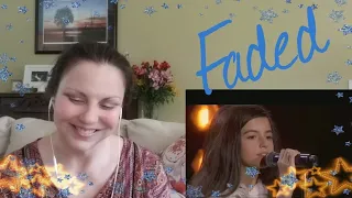 Angelina Jordan REACTION Faded