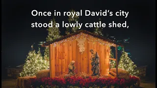 Once In Royal David's City - Contemporary Lyric Video