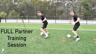 Loads Of Different Partner Training Drills | High Intensity Football Training | Joner Football