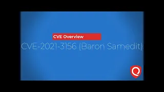 CVE-2021-3156: Heap-Based Buffer Overflow in Sudo (Baron Samedit)