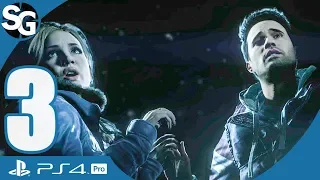 Until Dawn Walkthrough Gameplay (No Commentary) | 2. Darkness - Part 3