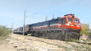 #Extreme Diesel Locomotive Trains In Action Near at Bikaner Junction #locomotive #indianrailways