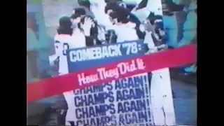 WPIX-"Comeback 78: How The Yankees Did It"